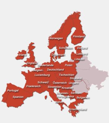 Karte: Europa!